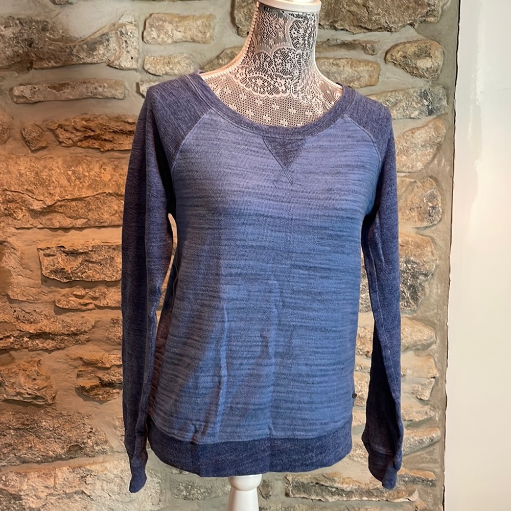Roxy Heathered Blue Longsleeve Sweater Top